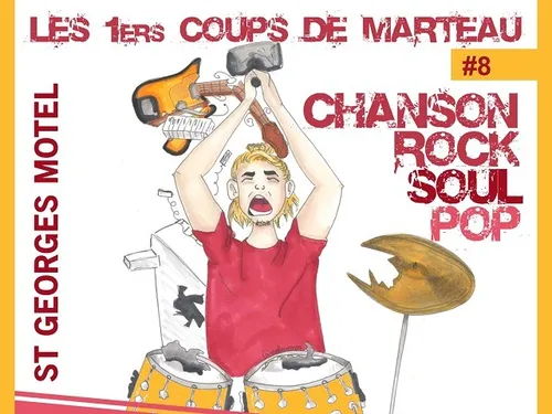 SAINT-GEORGES-MOTEL (27) - Les 1ers coups de marteau