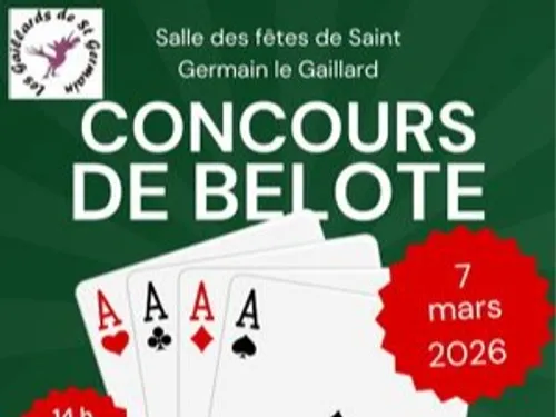 SAINT-GERMAIN-LE-GAILLARD - Concours de belote