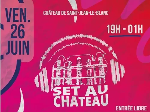 SAINT-JEAN-LE-BLANC (45) - Set au château
