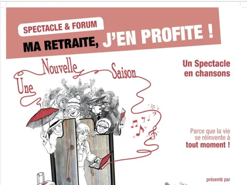 SAINT-LUBIN-DES-JONCHERETS - Spectacle et forum « Ma retraite, j'en...