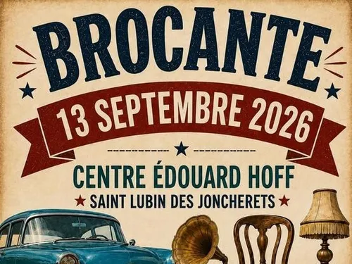 SAINT-LUBIN-DES-JONCHERETS - Brocante du Club Sport Drouais