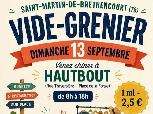 SAINT-MARTIN-DE-BRETHENCOURT (78) - Vide-greniers à Hautbout