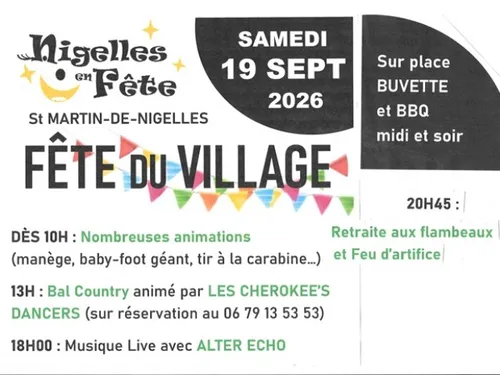 SAINT-MARTIN-DE-NIGELLES - Fête du village