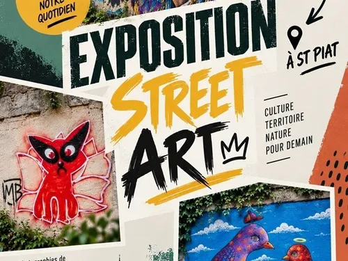 SAINT-PIAT - Exposition : Street Art