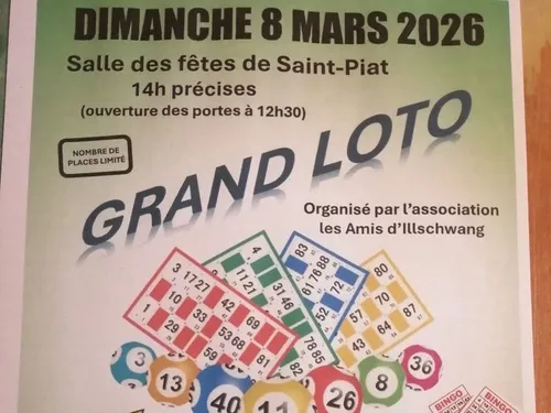 SAINT-PIAT - Loto des Amis d'Illschwang