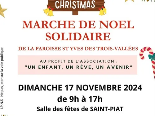 SAINT-PIAT - Marché de Noël solidaire