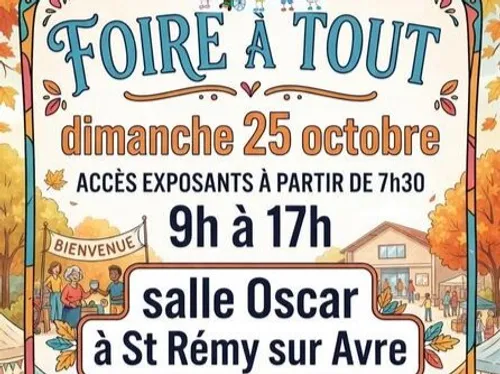 SAINT-RÉMY-SUR-AVRE - Foire à tout de l'APAE