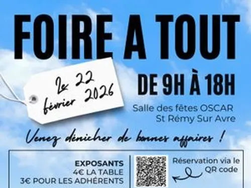 SAINT-RÉMY-SUR-AVRE - Foire à tout de l'APAE du Bois d'Hauterre