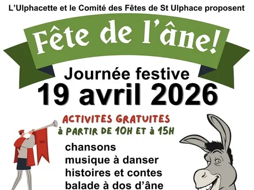 SAINT-ULPHACE (72) - Fête de l'âne