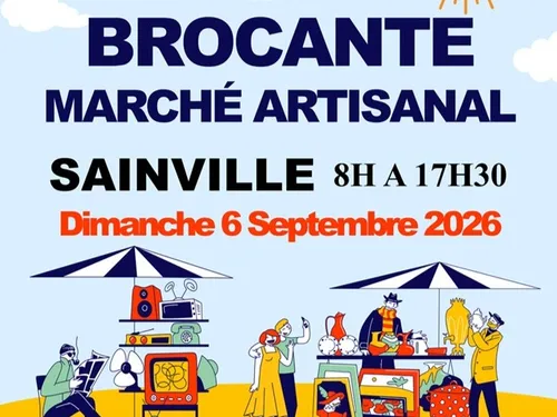 SAINVILLE - Brocante et marché artisanal