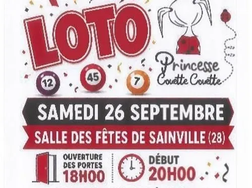 SAINVILLE - Loto de l'association Princesse Couette-Couette