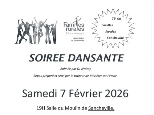 SANCHEVILLE - Dîner dansant des Familles Rurales