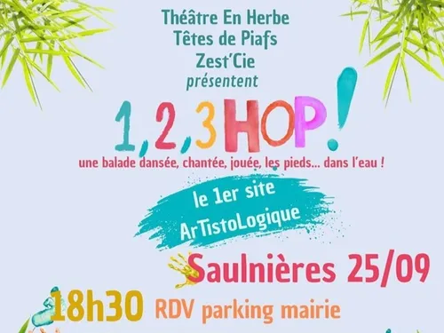 SAULNIÈRES - Spectacle : 1,2,3 Hop !
