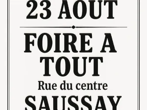 SAUSSAY - Foire à tout du comité des fêtes