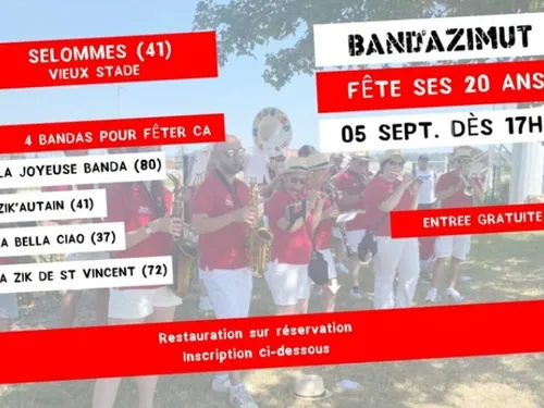 SELOMMES (41) - Band'Azimut fête ses 20 ans