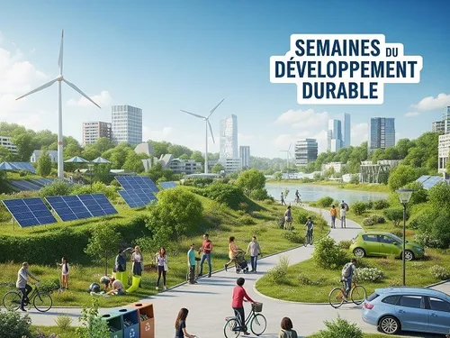 LE COUDRAY - Semaine Développement Durable : Visite du CM101