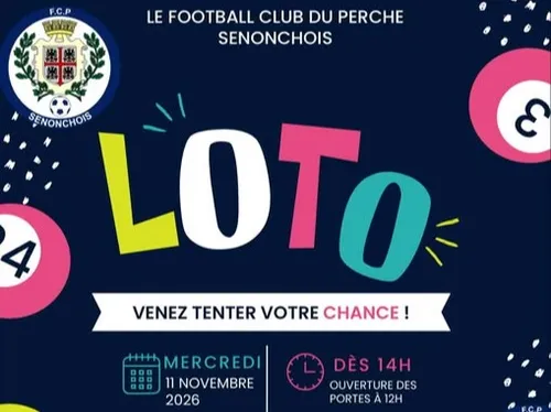 SENONCHES - Loto du Football club du Perche senonchois