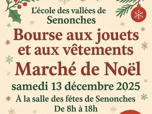 SENONCHES - Bourse aux jouets et Marché de Noël