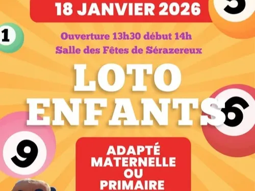 SÉRAZEREUX - Loto enfants