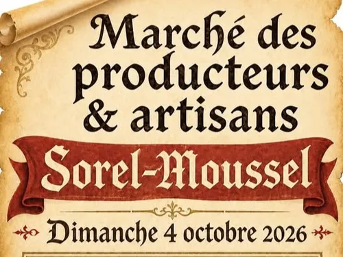 SOREL-MOUSSEL - Marché des producteurs et artisans