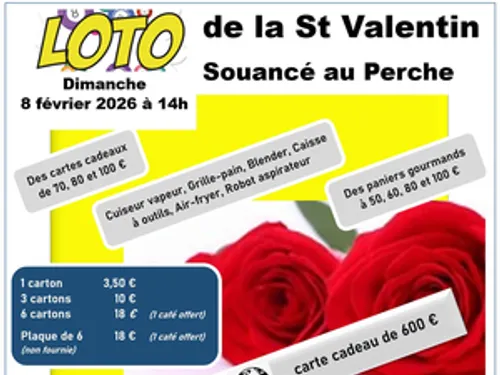 SOUANCÉ-AU-PERCHE - Loto du comité des fêtes