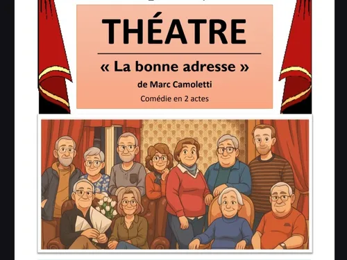 SAINT-JEAN-FROIDMENTEL (41) - Théâtre : La bonne adresse