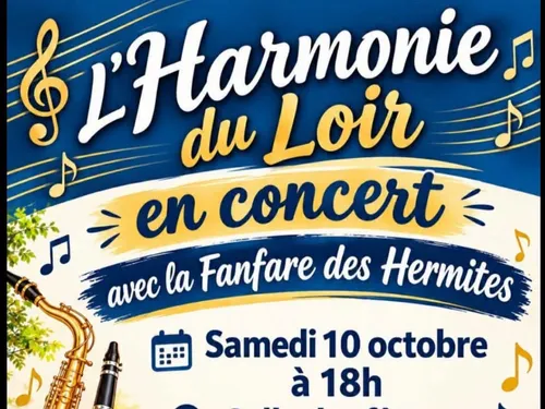 SAINT-MARTIN-DES-BOIS (41) - Concert de l'Harmonie du Loir