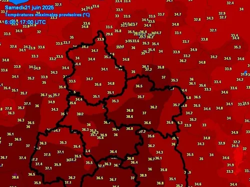EURE-ET-LOIR – La Température a dépassé les 34° pour le premier...