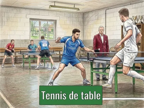 FONTAINE-LA-GUYON - Tournoi National B de tennis de table