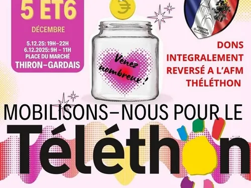 THIRON-GARDAIS - Téléthon