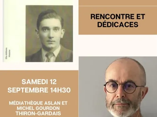 THIRON-GARDAIS - Rencontre et dédicaces : Gérard Leray