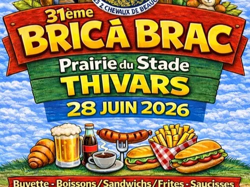 THIVARS – 31e bric-à-brac des 2 Chevaux de Beauce