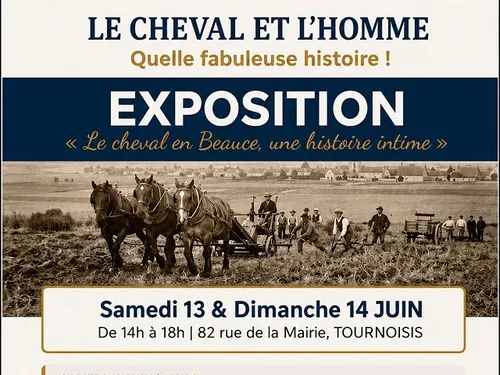 TOURNOISIS (45) - Exposition : Le cheval en Beauce, une histoire...