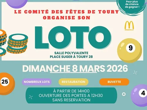 TOURY - Loto du comité des fêtes