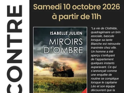 TOURY - Rencontre littéraire avec Isabelle Julien