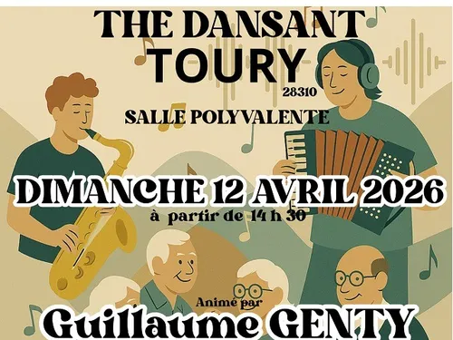TOURY - Thé dansant avec Guillaume Genty
