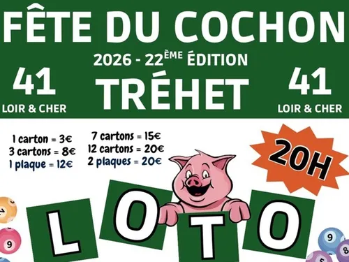 TRÉHET (41) - Loto des 3 petits cochons