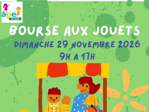 UNVERRE - Bourse aux jouets de l'APE