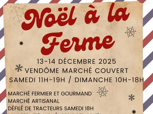 VENDÔME (41) - Noël à la ferme