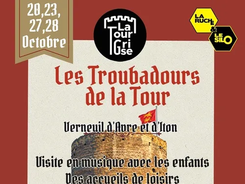 VERNEUIL-SUR-AVRE (27) - Visite : Les Troubadours de la Tour