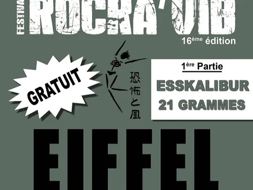 VIBRAYE (72) - Festival Rocka'Vib : Eiffel