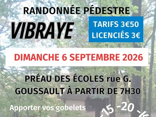 VIBRAYE (72) - Randonnée pédestre