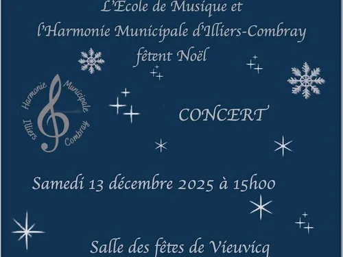 VIEUVICQ - Concert de l'école de musique et de l'harmonie...