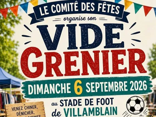 VILLAMBLAIN (45) - Vide-greniers du comité des fêtes
