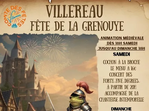 VILLEREAU (45) - Fête de la Grenouye : Vide-greniers