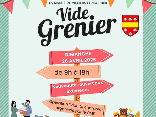 VILLIERS-LE-MORHIER - Vide-greniers de la mairie