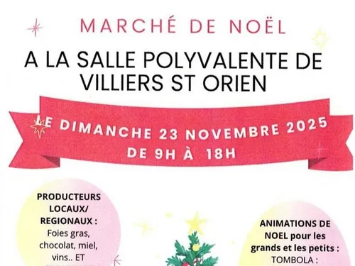 VILLIERS-SAINT-ORIEN - Marché de Noël