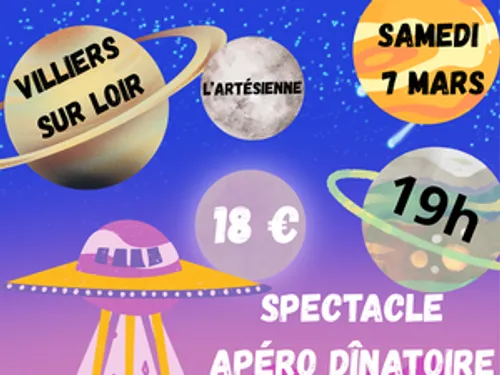 VILLIERS-SUR-LOIR (41) - Spectacle et apéro dînatoire : Orange Blues