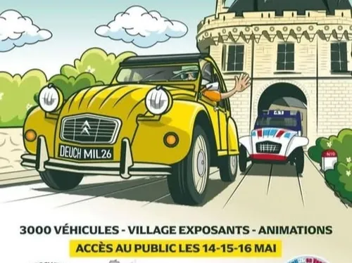 VILLIERS-SUR-LOIR (41) - 31e rencontre nationale des 2CV Clubs de...