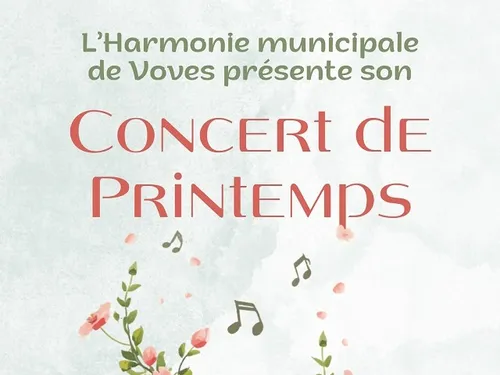VOVES - Concert de printemps de l'Harmonie